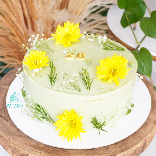 Torta Flores Amarillas