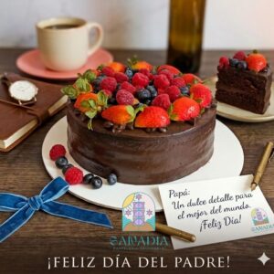 Torta de Chocolate Para Papá sin Azúcar